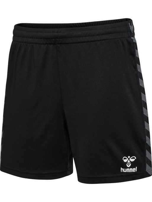 hmlAUTHENTIC PL SHORTS KIDS, BLACK, packshot