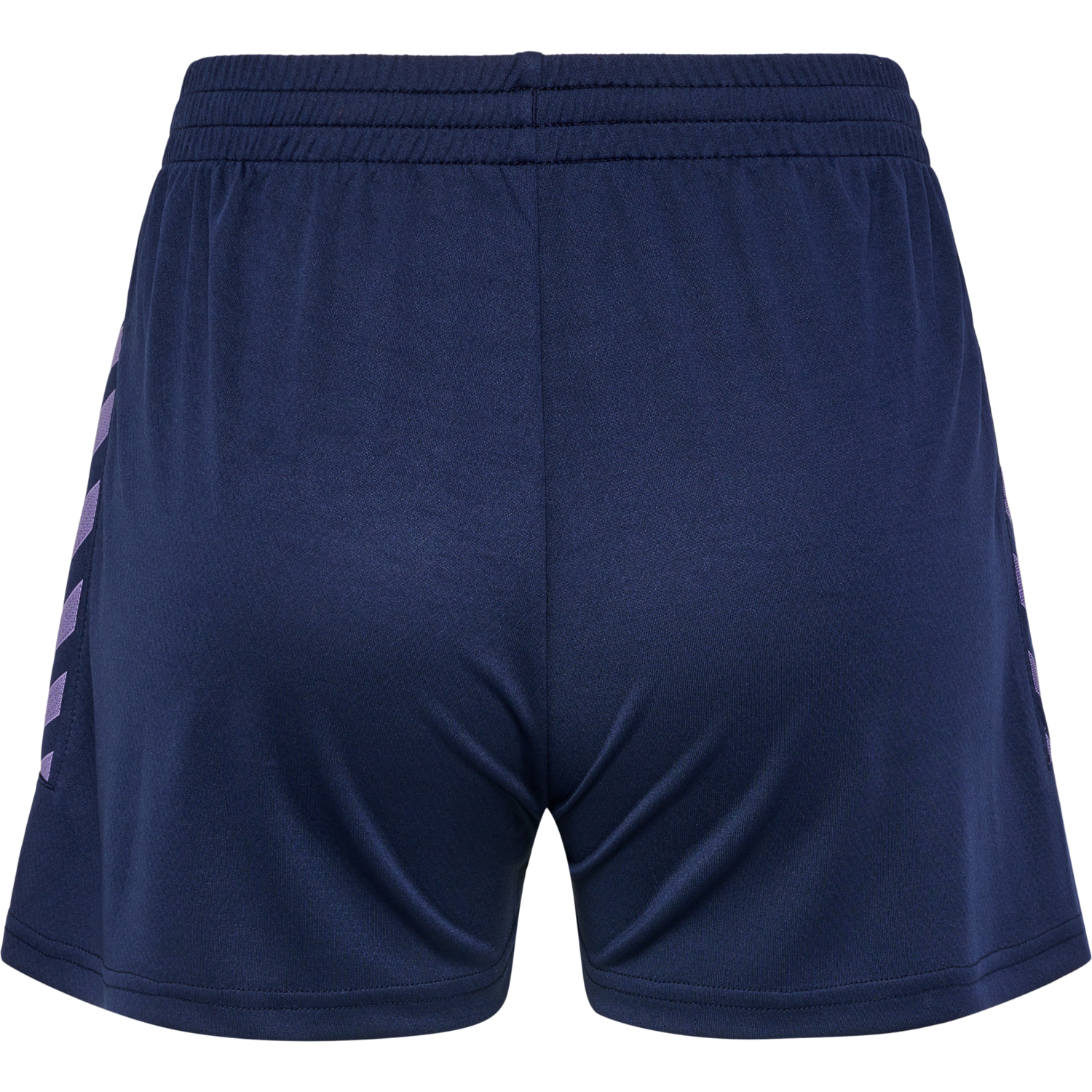 hmlSTALTIC POLY SHORTS WOMAN, MARINE/PAISLEY PURPLE, packshot
