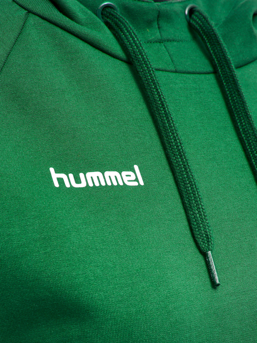 HMLGO COTTON HOODIE WOMAN, JELLY BEAN, packshot