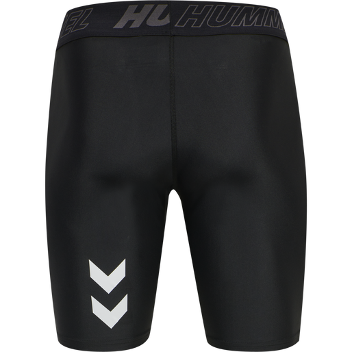 hmlTE TOPAZ 2-PACK TIGHT SHORTS, BLACK/INSIGINA BLUE hmlTE TOPAZ 2-PACK TIGHT SHORTS, BLACK/INSIGINA BLUE, packshot