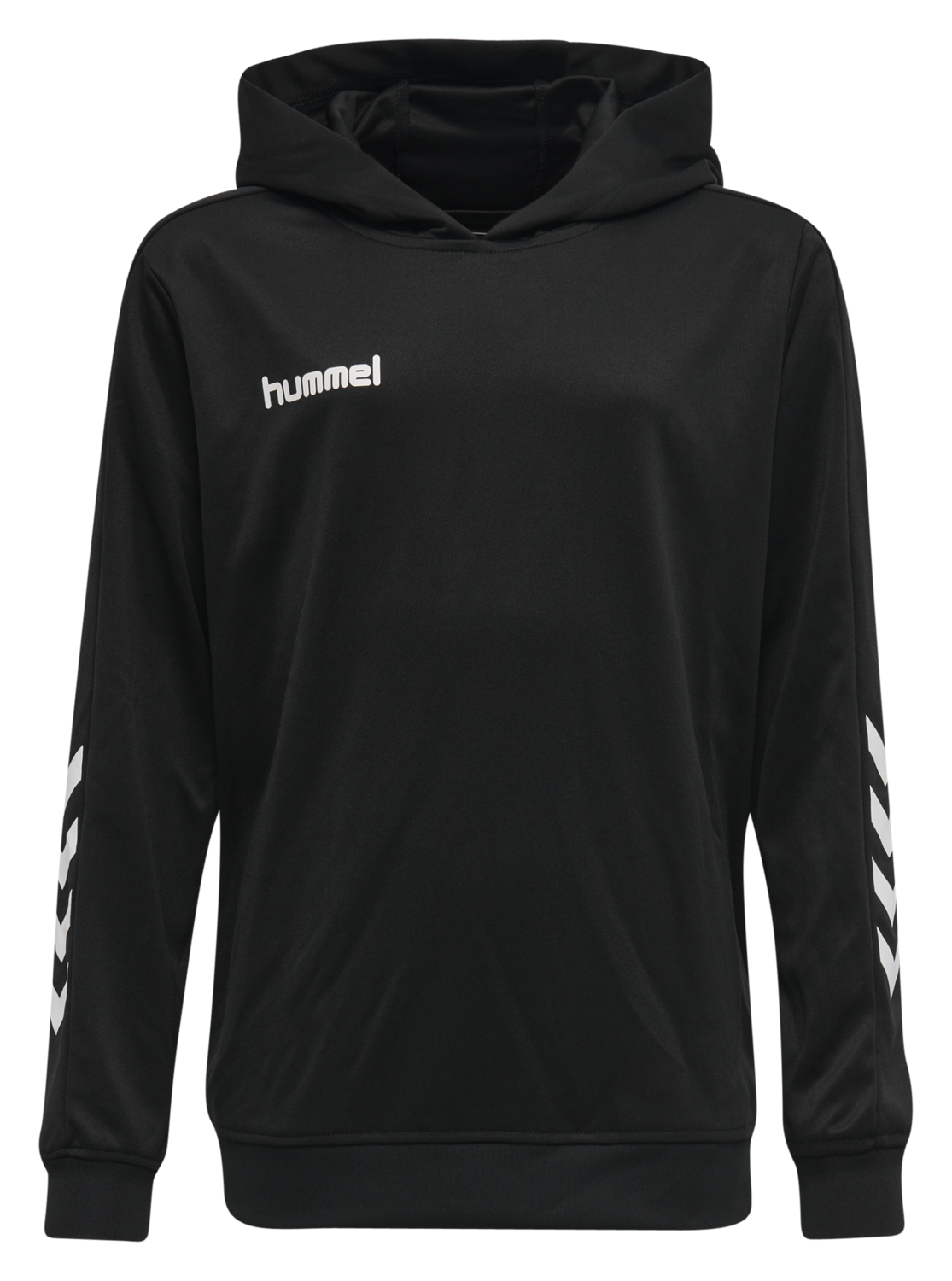 hmlPROMO KIDS POLY HOODIE, BLACK, packshot