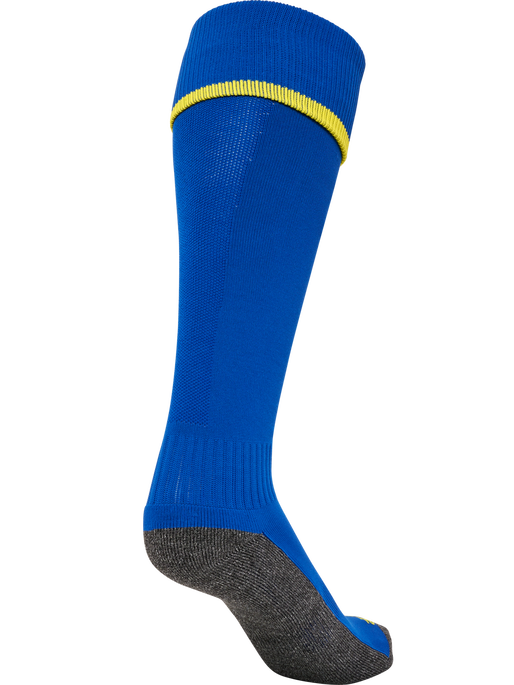 hmlCORE FOOTBALL SOCKS, TRUE BLUE/BLAZING YELLOW, packshot