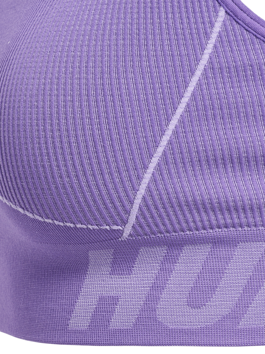 hmlTE CHRISTEL SEAMLESS SPORTS TOP, PAISLEY PURPLE/LAVENDER MELANG, packshot
