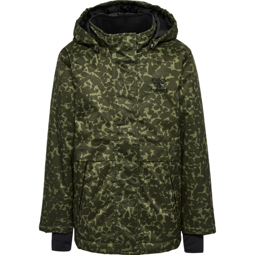hmlURBAN TEX JACKET, OLIVE NIGHT, packshot
