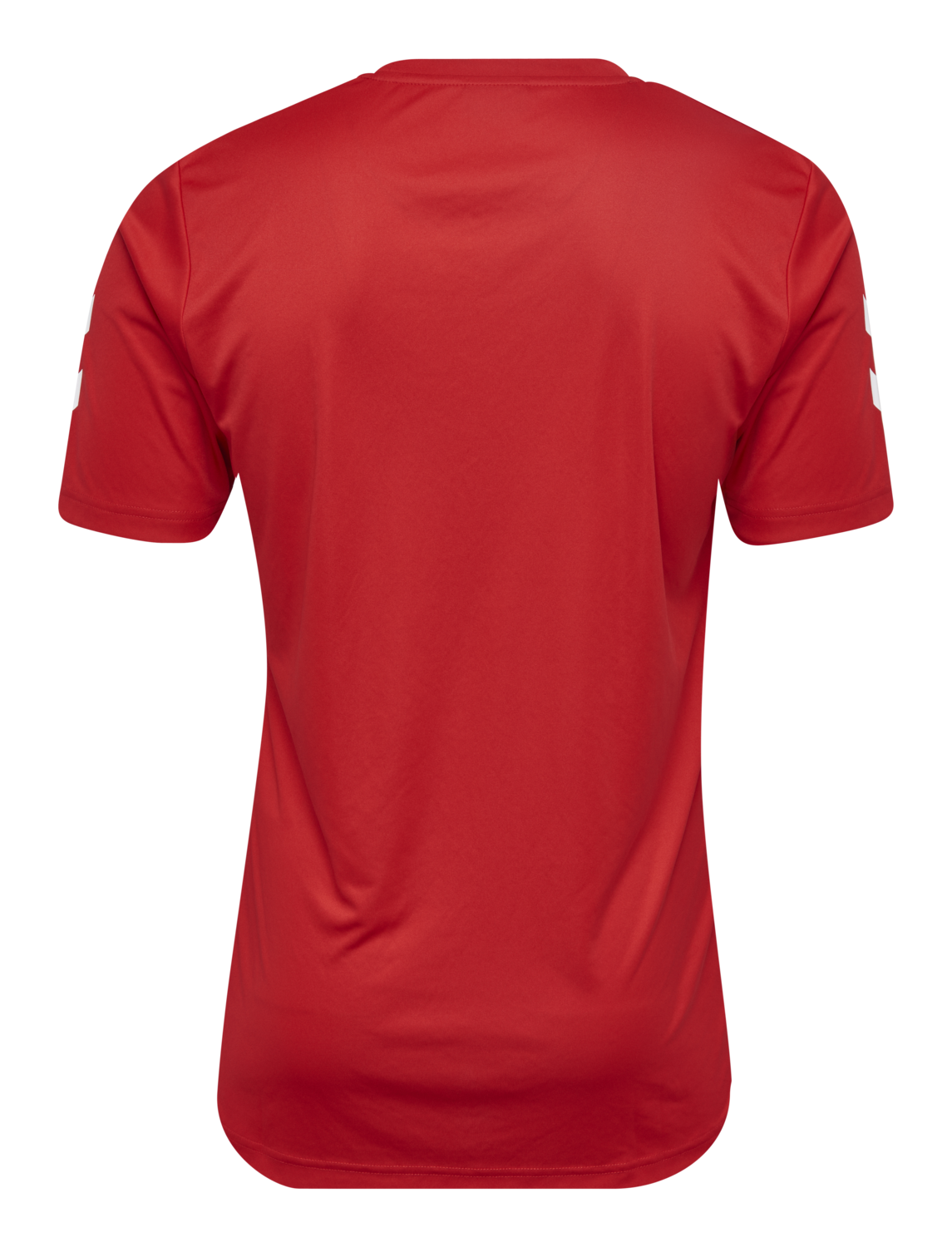 CORE POLYESTER TEE, TRUE RED, packshot