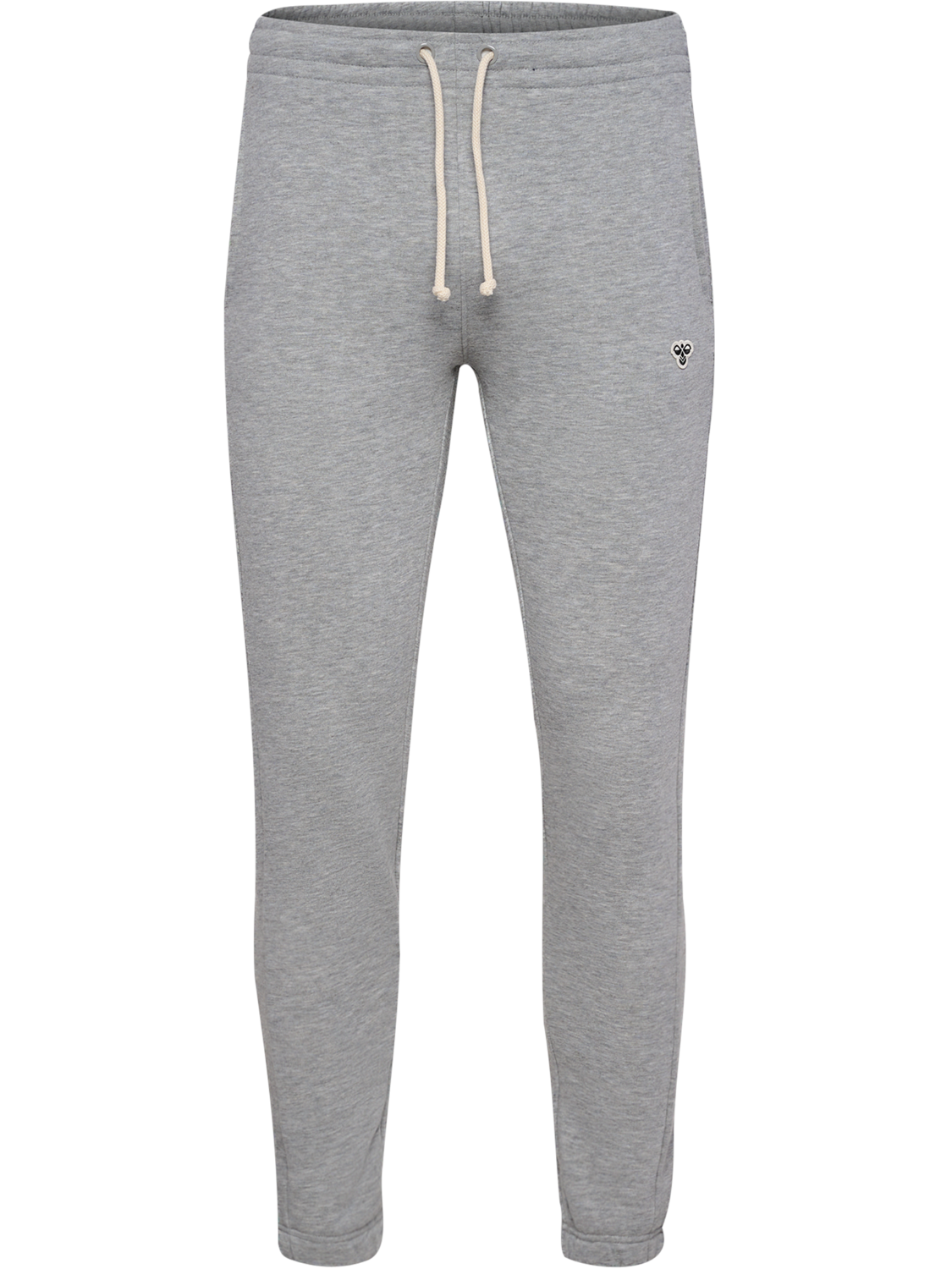 hmlREGULAR SWEATPANT BEE, GREY MELANGE, packshot