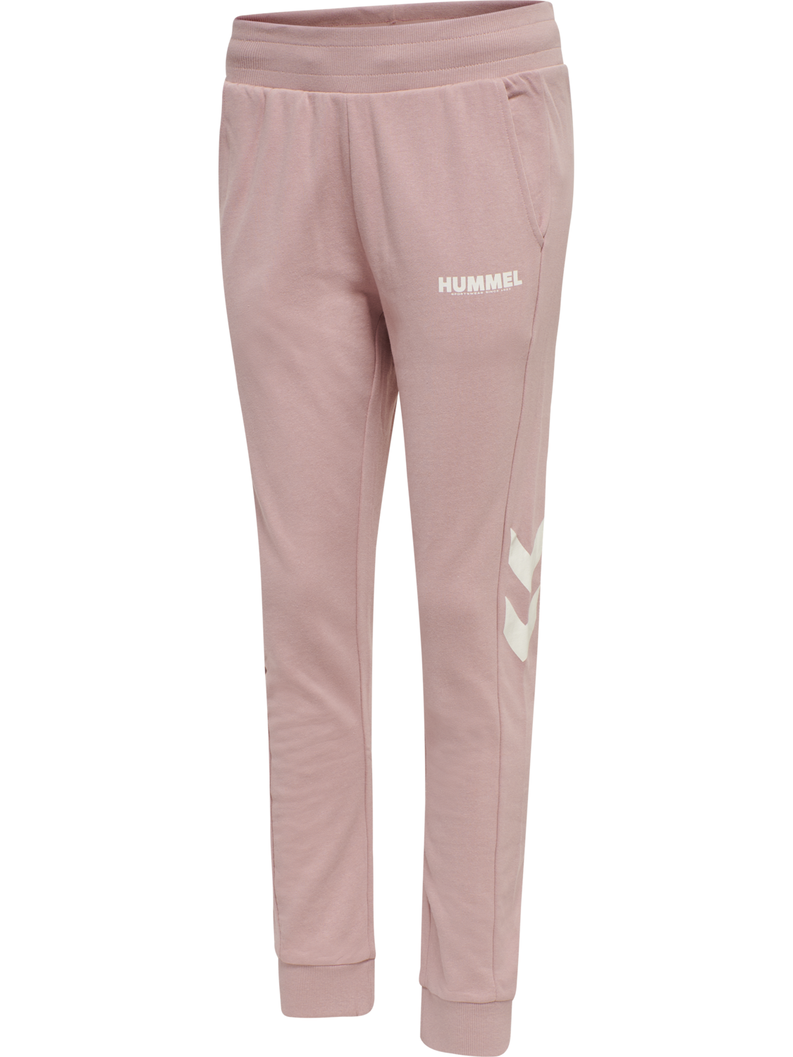 hmlLEGACY WOMAN TAPERED PANTS, WOODROSE, packshot