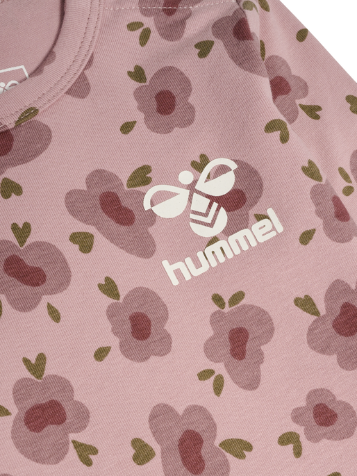 hmlFJORA BODY L/S, ADOBE ROSE, packshot