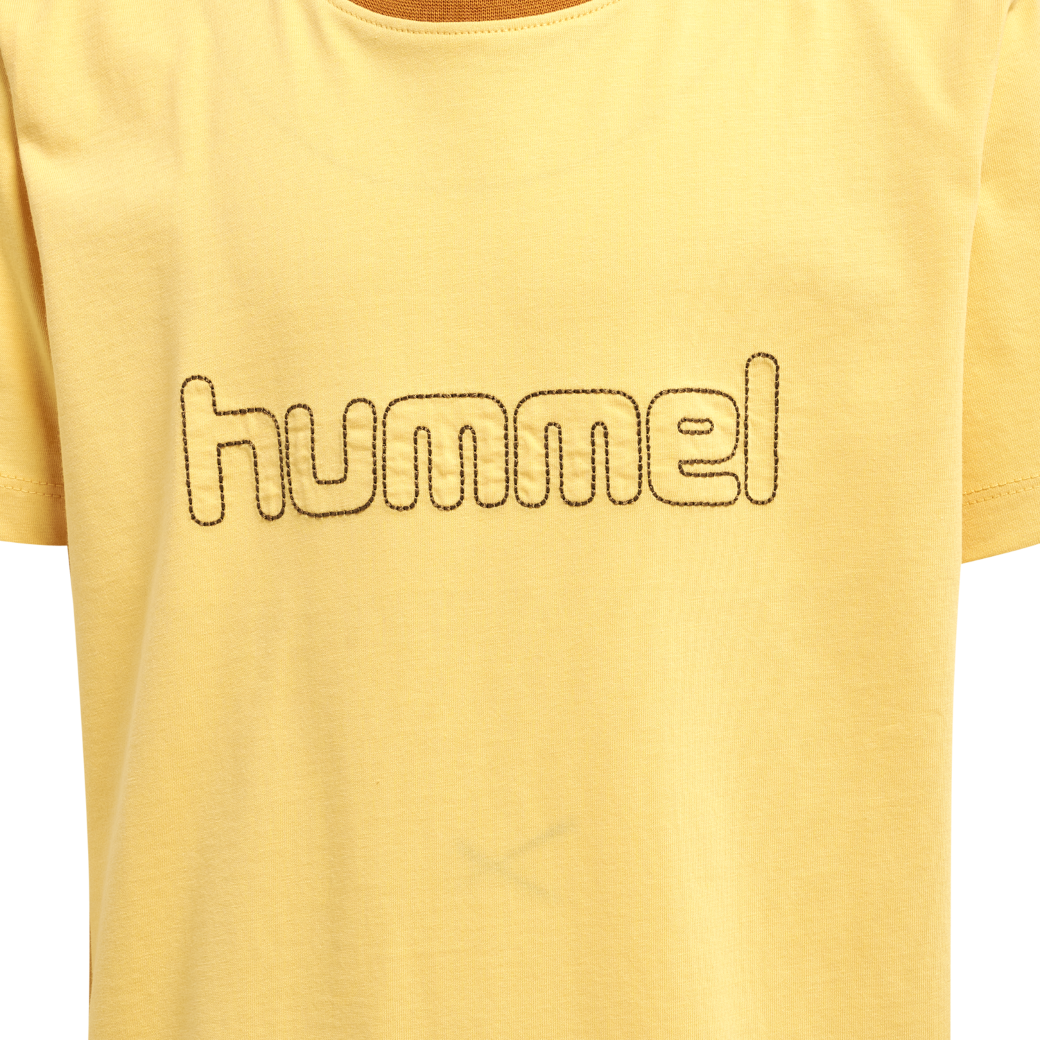 hmlCLOUD T-SHIRT S/S, CORNSILK, packshot