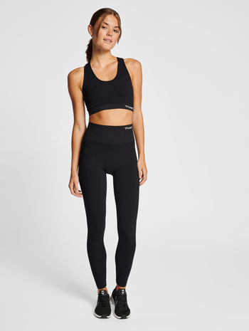 hmlMT REST SEAMLESS HW RIB TIGHTS, BLACK, model