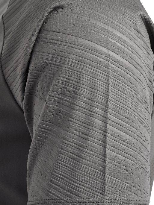 hmlPRO TRAINING JERSEY S/S, STEEL GRAY, packshot