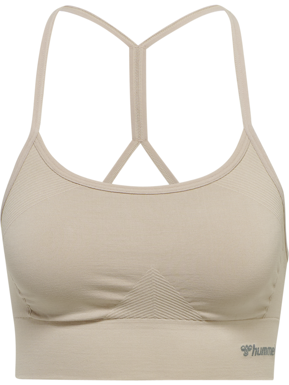 hmlTIFFY SEAMLESS SPORTS TOP, CHATEAU GRAY, packshot