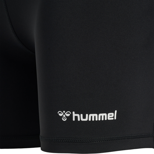 hmlMT ACTIVE HW TIGHT SHORTS, BLACK, packshot