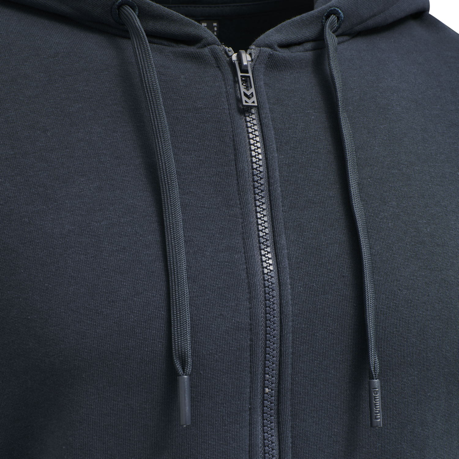 hmlLEGACY ZIP HOODIE PLUS, BLUE NIGHTS, packshot