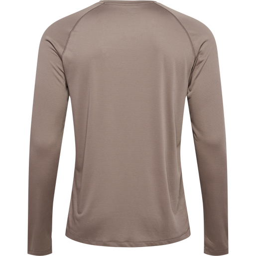 hmlMT BOW T-SHIRT L/S, DRIFTWOOD, packshot