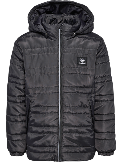 hmlBILBO TEX JACKET, FORGED IRON, packshot
