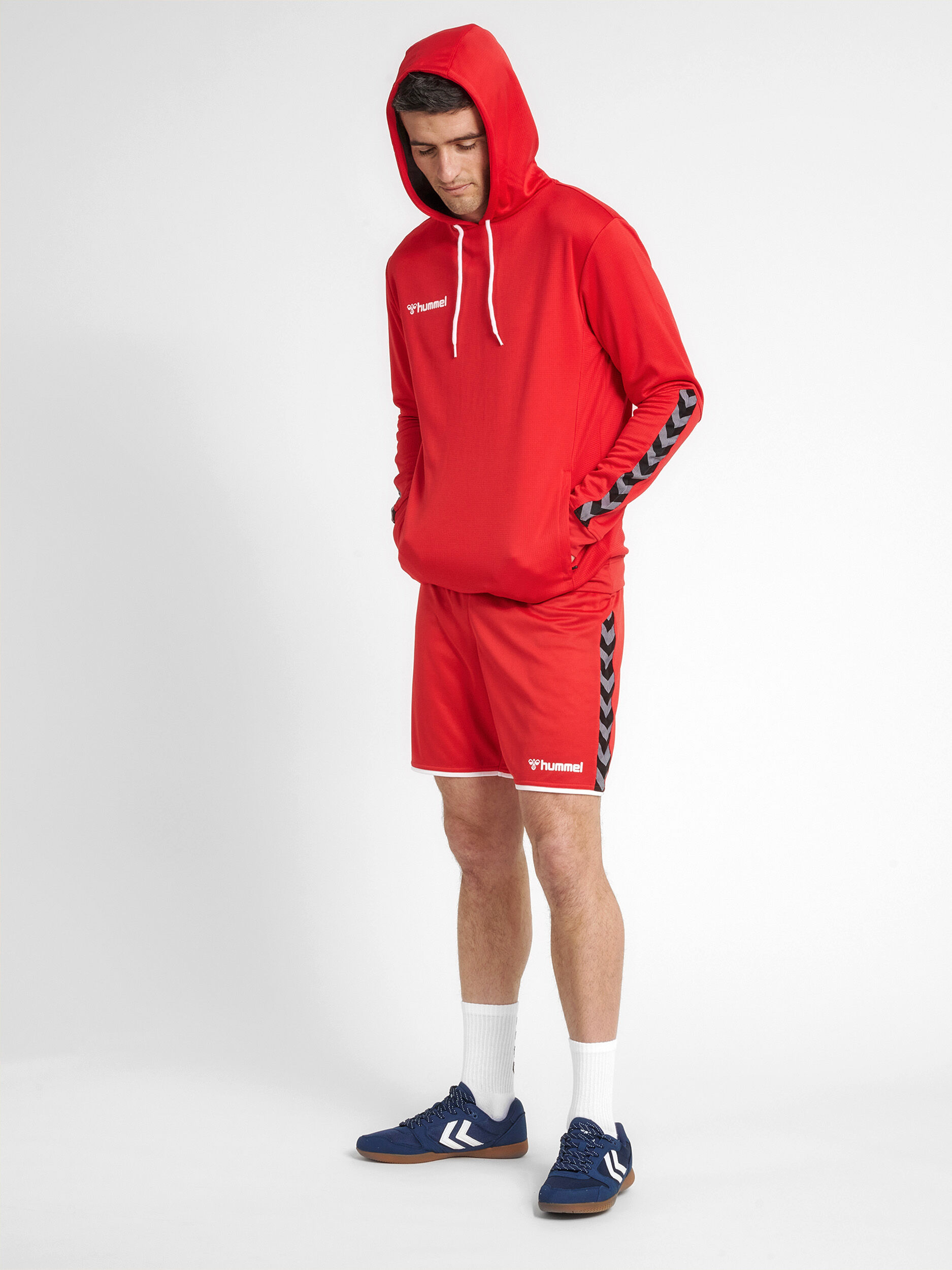 Adidas tape poly hoodie new arrivals