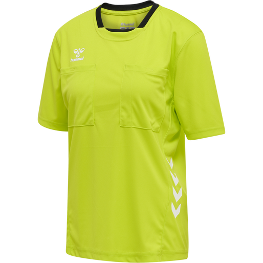 hmlREFEREE CHEVRON WO  JERSEY S/S, EVENING PRIMROSE, packshot