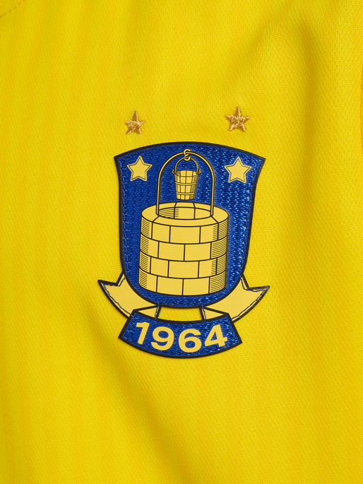 BIF 23/24 HOME JERSEY S/S KIDS, CYBER YELLOW, packshot