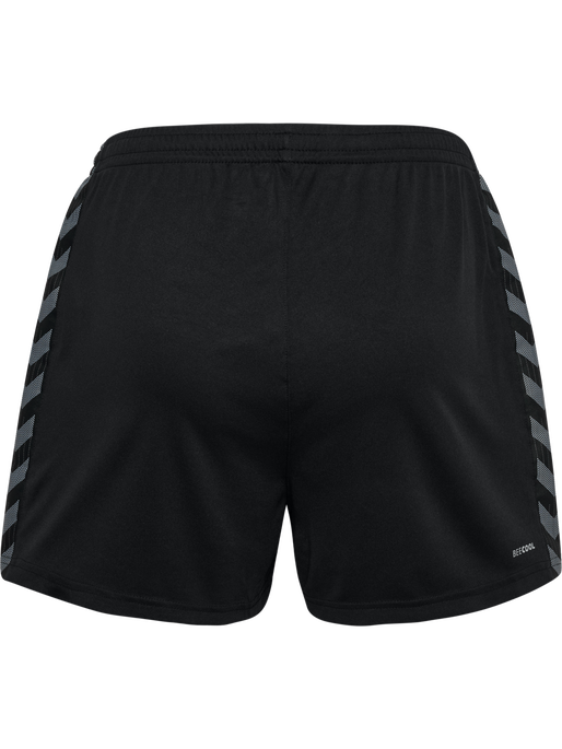 hmlAUTHENTIC PL SHORTS WOMAN, BLACK, packshot