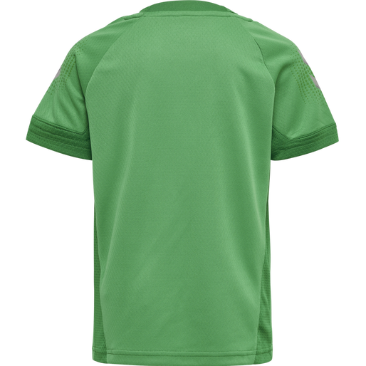 hmlLEAD S/S POLY JERSEY KIDS, JELLY BEAN, packshot