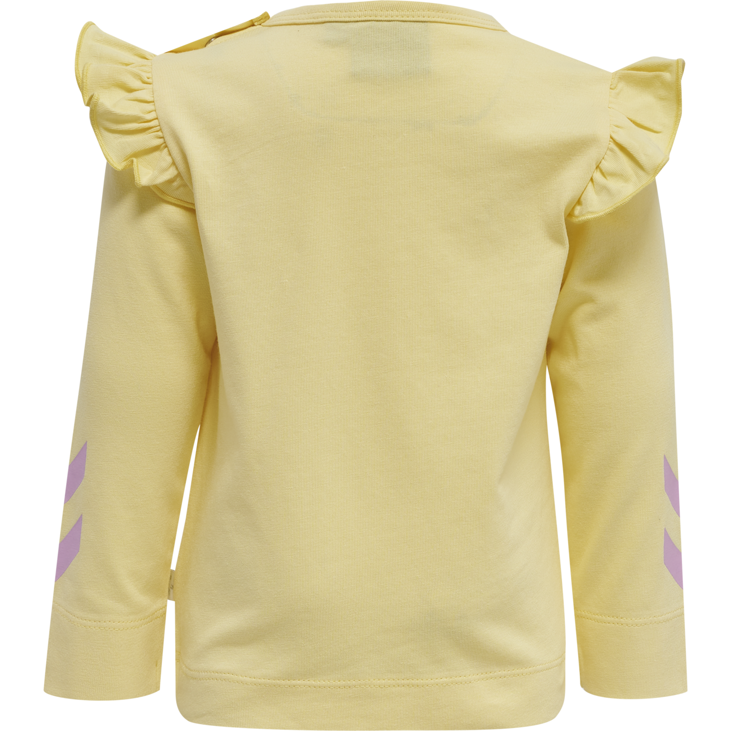 hmlMIRABEL T-SHIRT L/S, PALE BANANA, packshot
