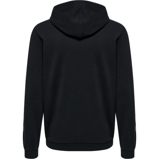 hmlLGC JULIAN HOODIE, BLACK, packshot