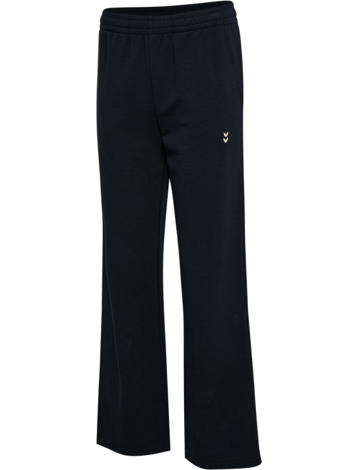 hmlPULSE WIDE W SWEAT PANTS, BLACK hmlPULSE WIDE W SWEAT PANTS, BLACK, packshot