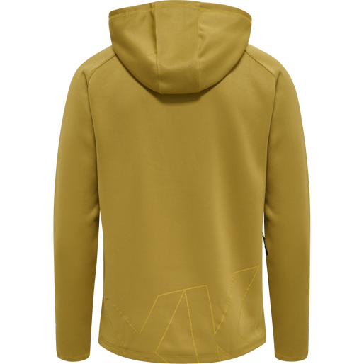 hmlCIMA XK HOODIE, ANTIQUE GOLD, packshot