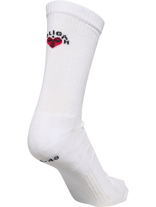 hmlROLIGAN 2-PACK SOCKS, WHITE hmlROLIGAN 2-PACK SOCKS, WHITE, packshot