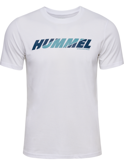hmlGRAPHIC BOLD LOGO TEE, WHITE hmlGRAPHIC BOLD LOGO TEE, WHITE, packshot