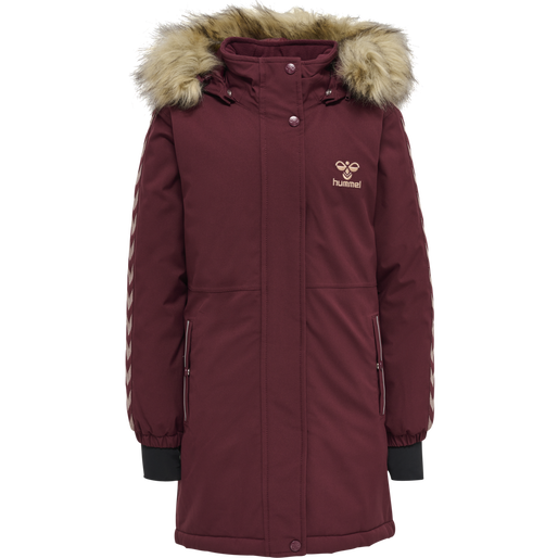 hmlLEAF TEX COAT, WINDSOR WINE hmlLEAF TEX COAT, WINDSOR WINE, packshot