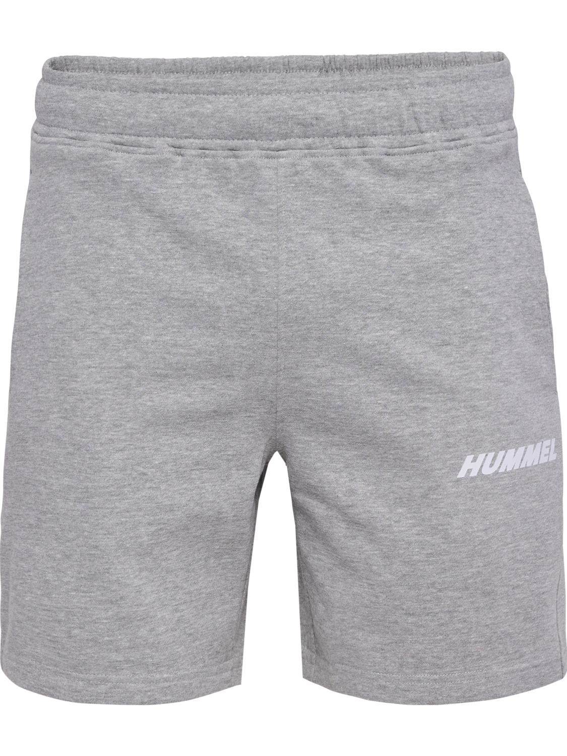 hmlELEMENTAL COTTON SHORTS, GREY MELANGE, packshot