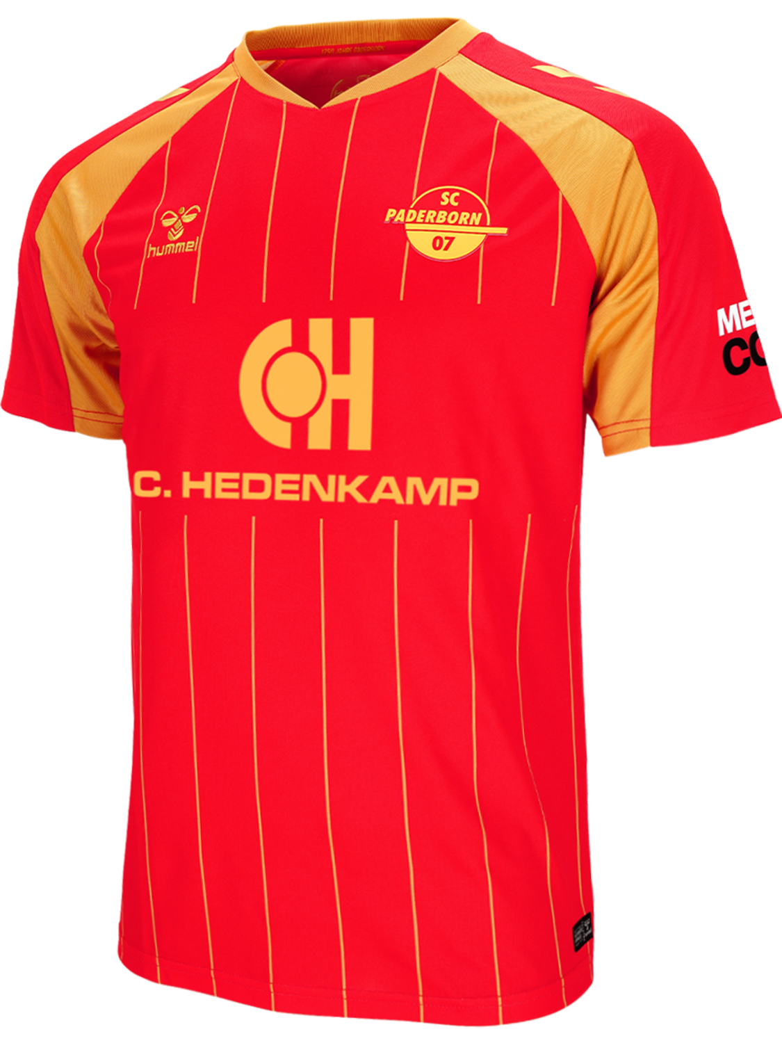 SCP07 26/27 AWAY JERSEY S/S, FIERY RED, packshot