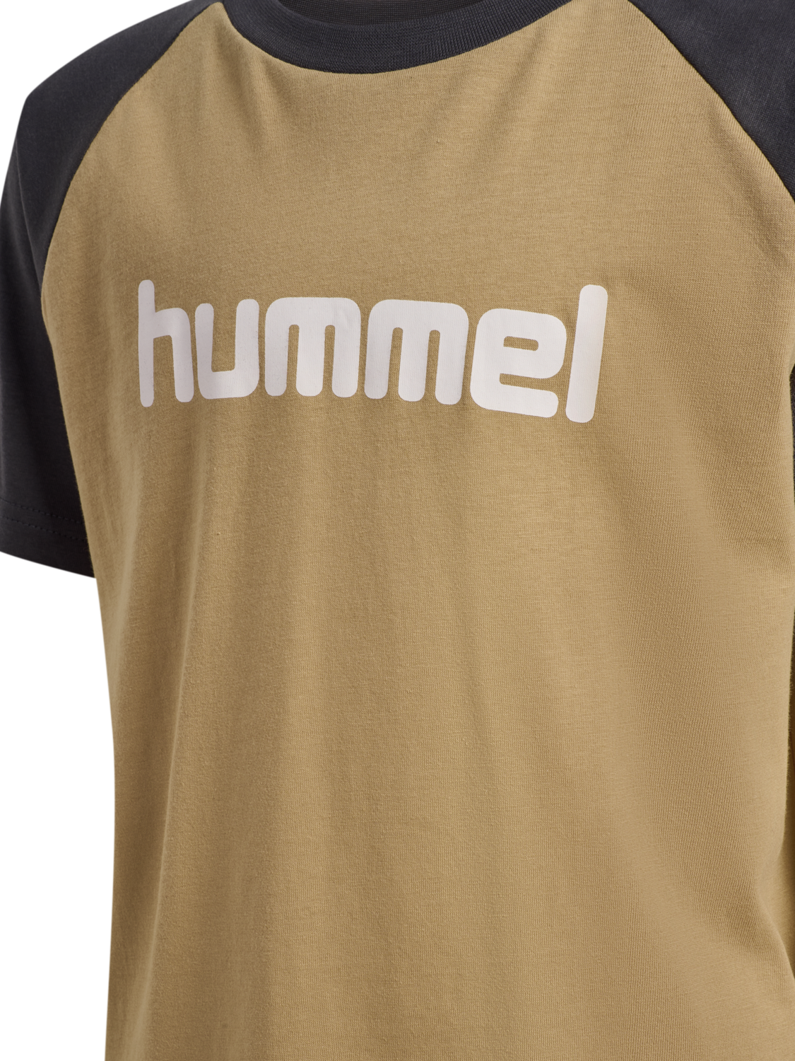 hmlJR LOGO T-SHIRT S/S, CORNSTALK, packshot