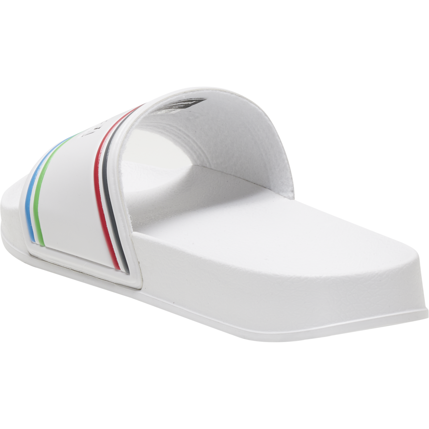 POOL SLIDE RETRO, WHITE, packshot