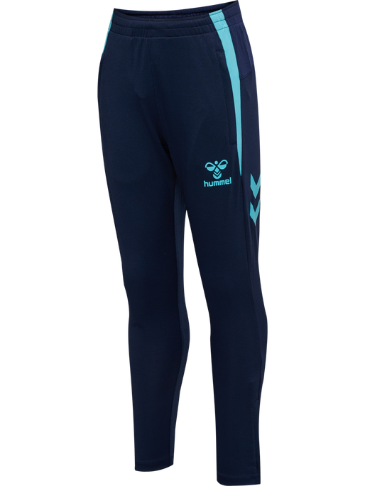 hmlLEAD 2.0 TRAINING PANTS KIDS, MARINE/BLUE FISH, packshot
