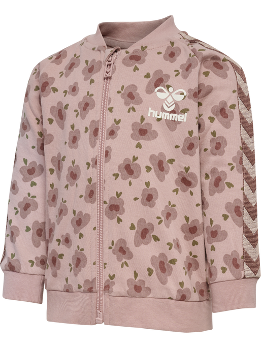 hmlFJORA ZIP JACKET, ADOBE ROSE, packshot