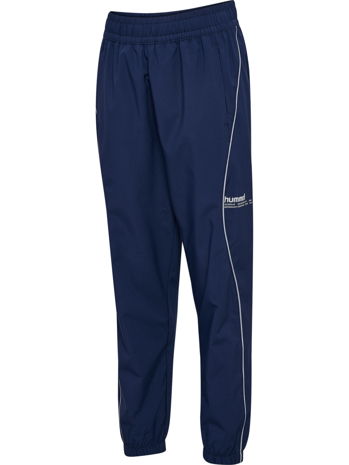 hmlJR WOVEN PANTS, DRESS BLUES, packshot