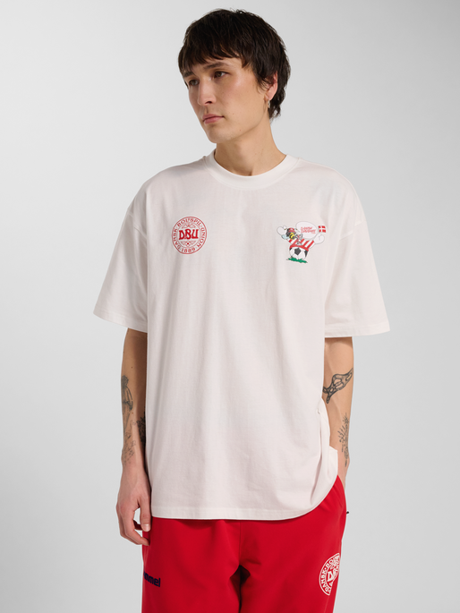 DBU 26 FAN LOOSE DYNAMITE TEE SS, WHITE, model