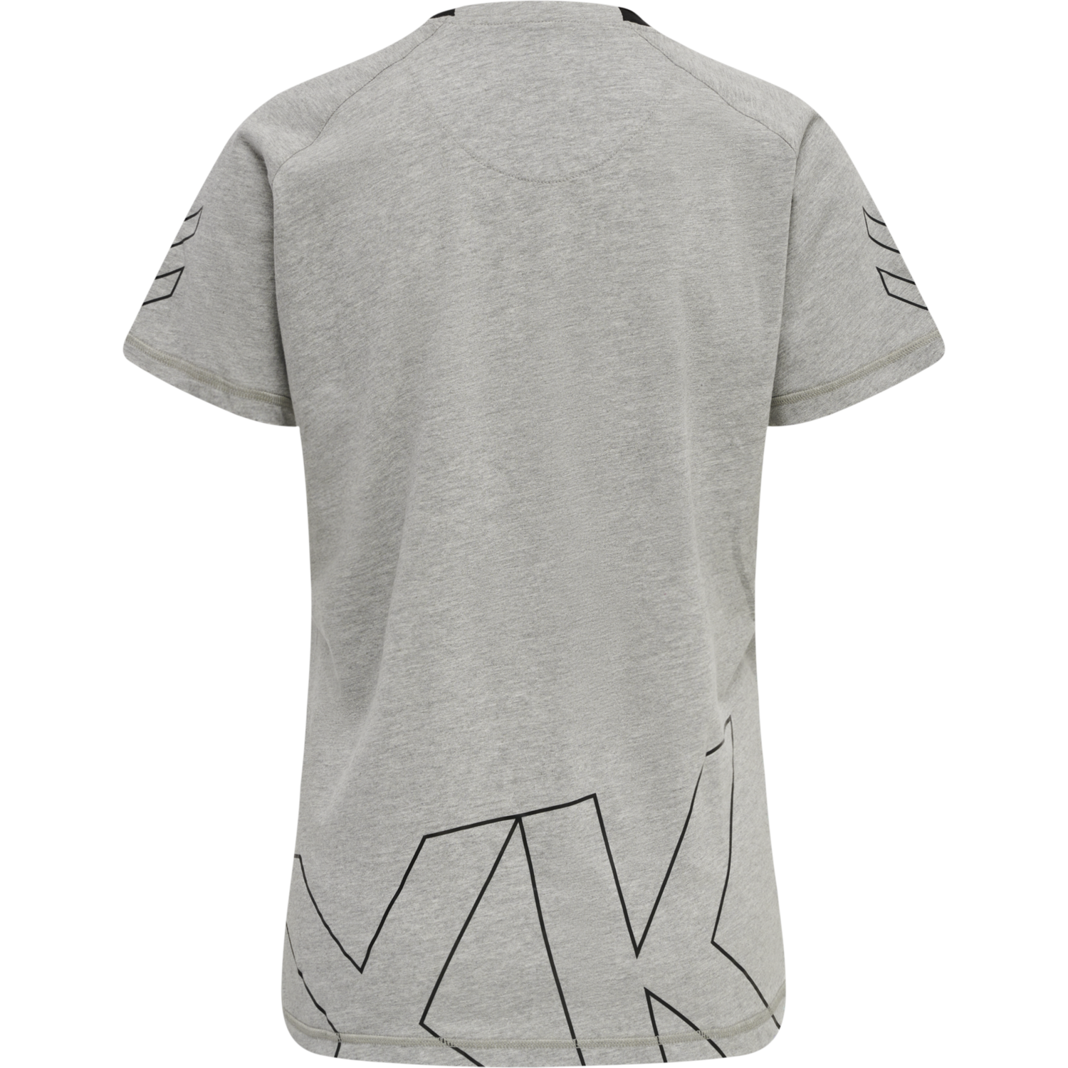 hmlCIMA XK T-SHIRT S/S WOMAN, GREY MELANGE, packshot