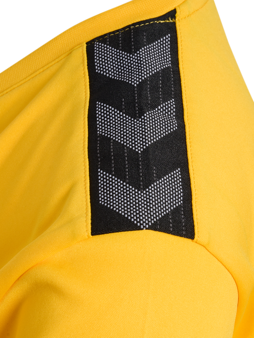 hmlAUTHENTIC PL JERSEY S/S WOMAN, SPORTS YELLOW/TRUE BLUE, packshot