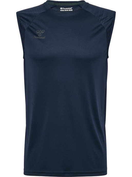 hmlPRO TRAINING JERSEY S/L, MARINE, packshot