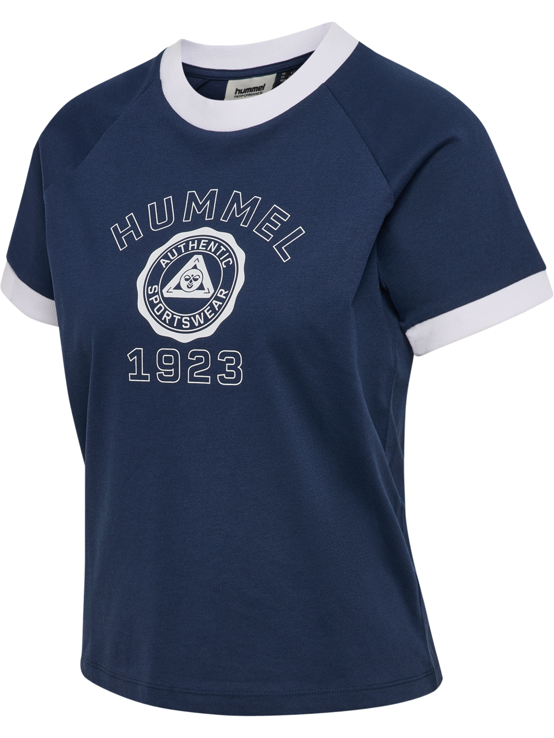 hmlPULSE RINGER W T-SHIRT S/S, DRESS BLUES, packshot