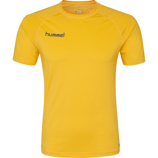 HML FIRST PERFORMANCE JERSEY S/S, SPORTS YELLOW, packshot