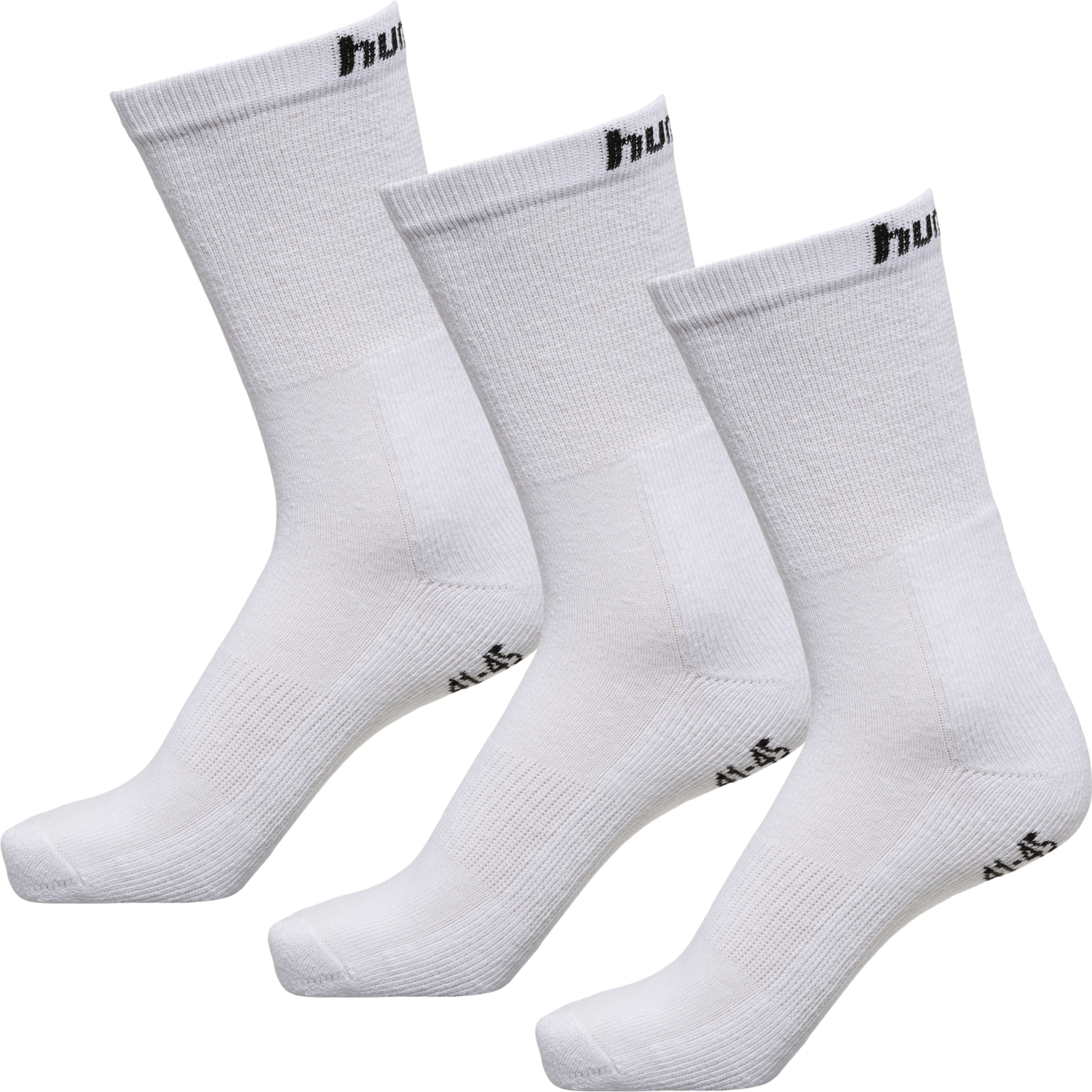 hmlMOVER 3-PACK SOCKS, WHITE, packshot