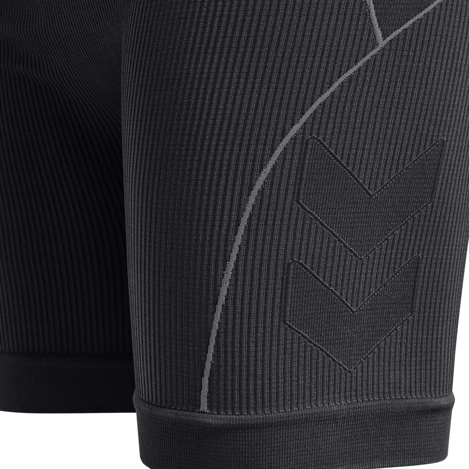 hmlTE CHRISTEL 2-PACK SEAML SHORTS, BLACK/LILY PAD, packshot