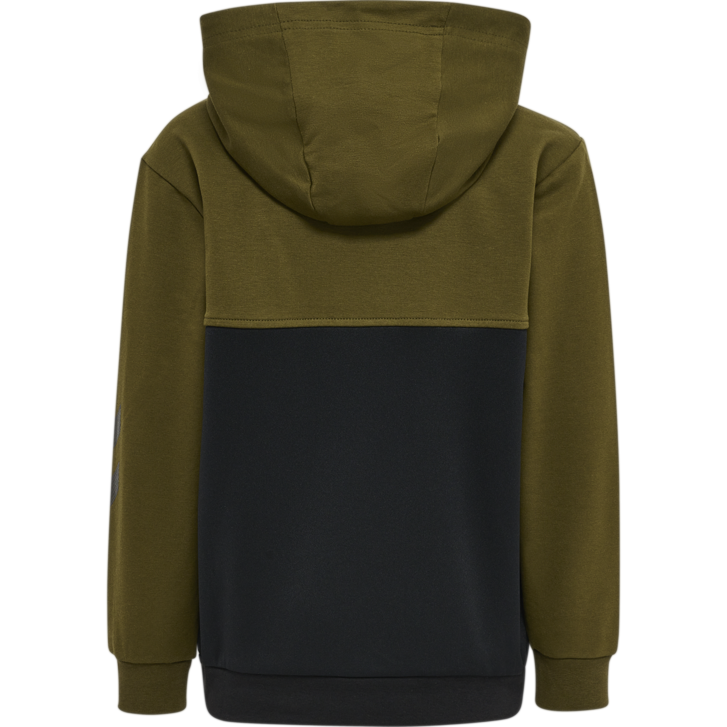 hmlEDWARD HOODIE, DARK OLIVE, packshot