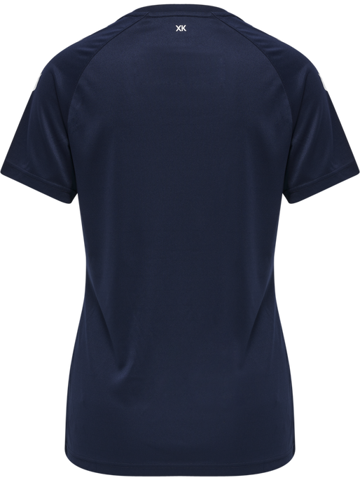 hmlCORE XK CORE POLY TEE  S/S WOMAN, MARINE, packshot