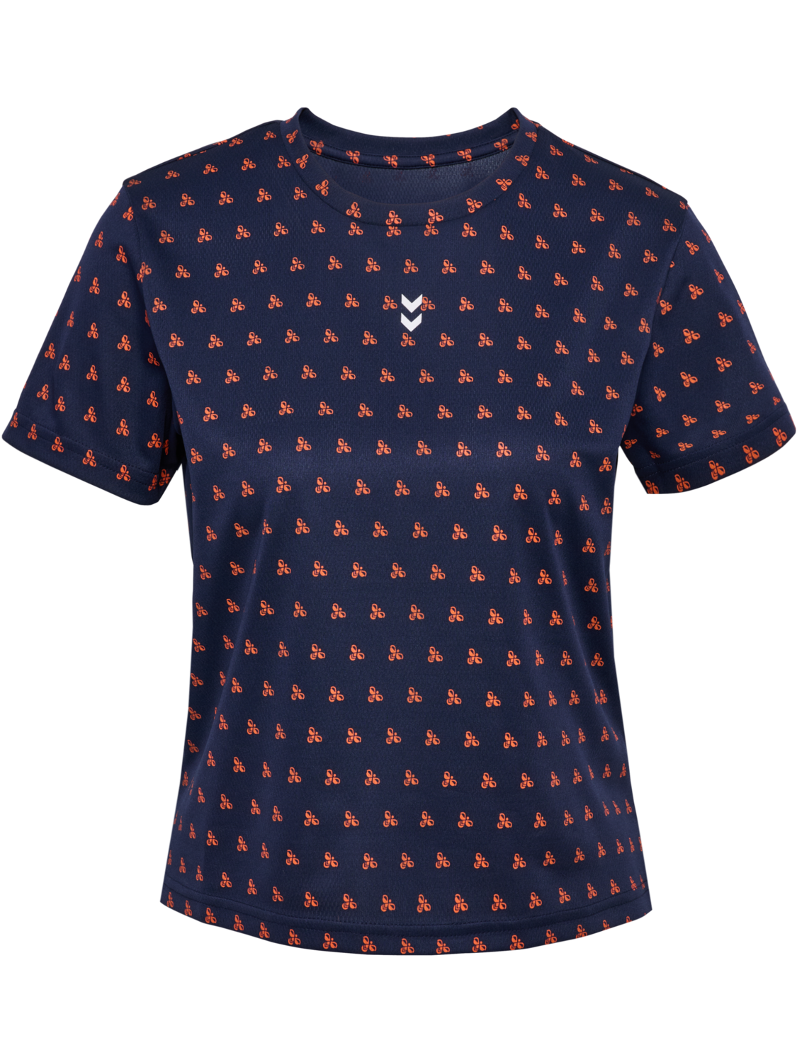 hmlFAST WORKOUT W T-SHIRT S/S, DRESS BLUES, packshot